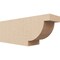 Ekena Millwork 4in. W x 6in. H x 16in. L Alpine Woodgrain TimberThane Rafter Tail, Primed Tan RFTUR04X06X16ALPRCPR - alternate 1